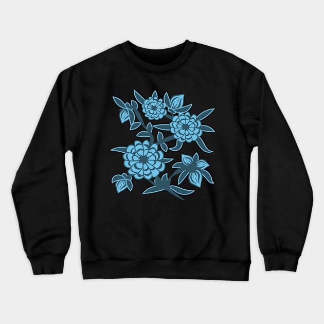 Blue roses Crewneck Sweatshirt by Eskimos